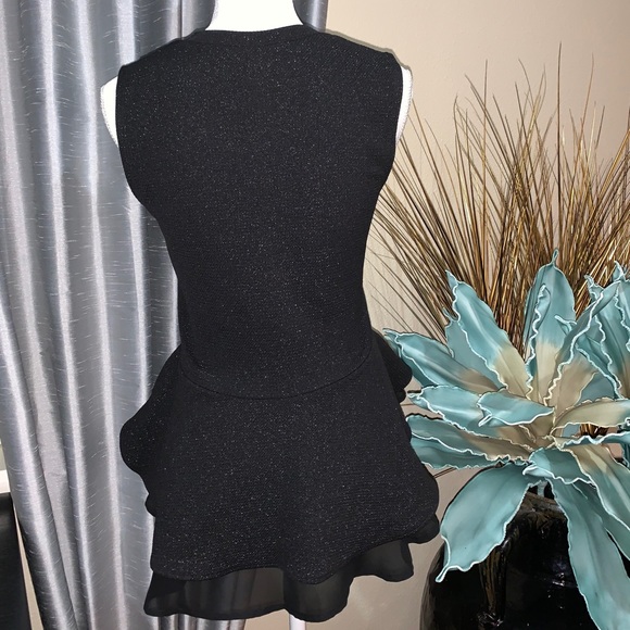 Mimi Chica sparkly black sleeveless top - Picture 11 of 15